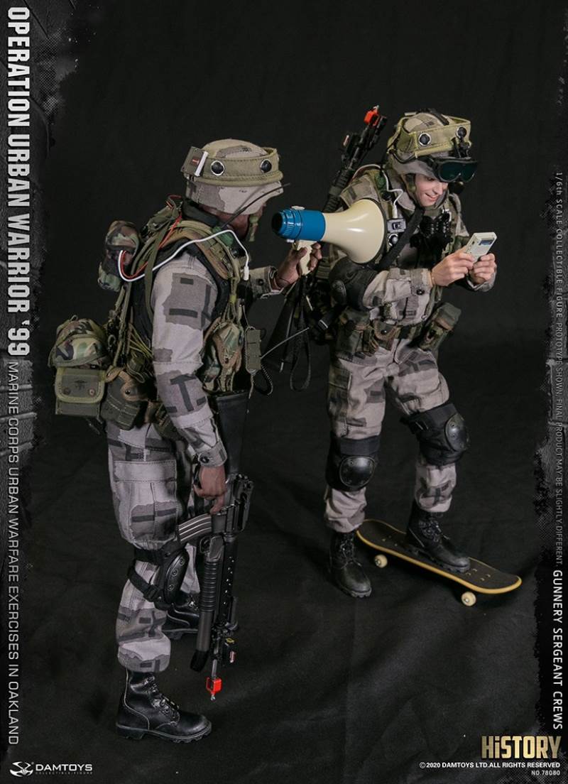 1/6 99 City Warriors Operation-Marine Corps Oakland City Battle Exercise-Gunner Sergeant Cruise