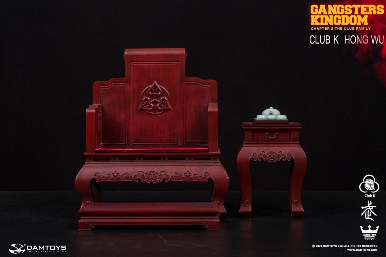 1/6 Gangsters Kingdom - Club K Hong Wu GK020