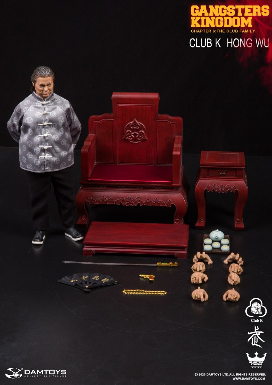 1/6 Gangsters Kingdom - Club K Hong Wu GK020