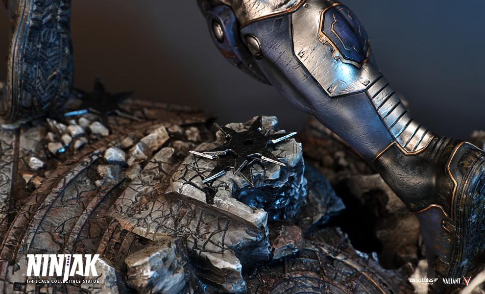 1/4 Valiant Comic - Blood Guard - Ninjak Ninja K Colin Gold Statue