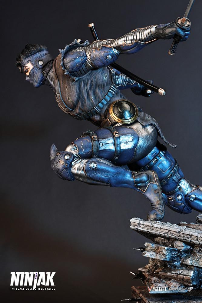 1/4 Valiant Comic - Blood Guard - Ninjak Ninja K Colin Gold Statue