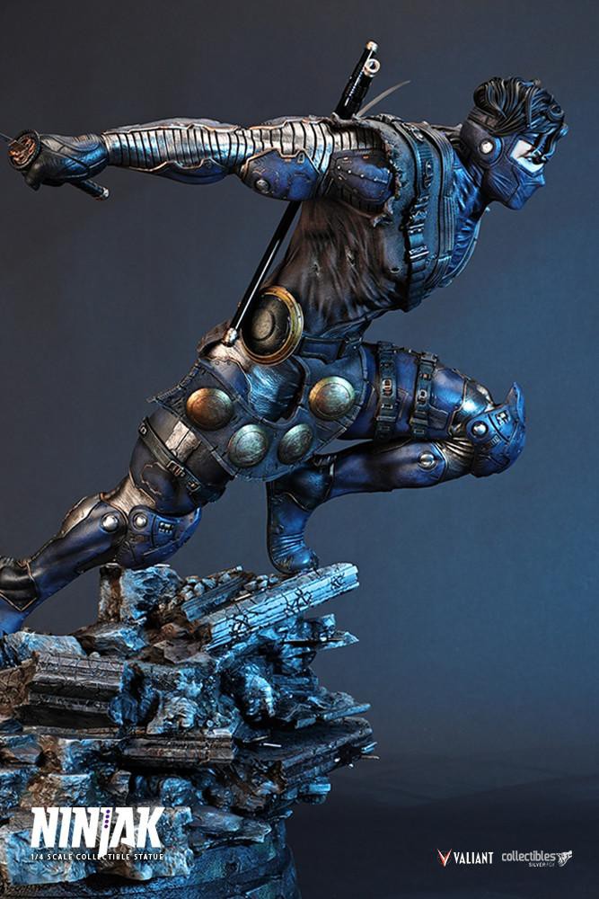 1/4 Valiant Comic - Blood Guard - Ninjak Ninja K Colin Gold Statue