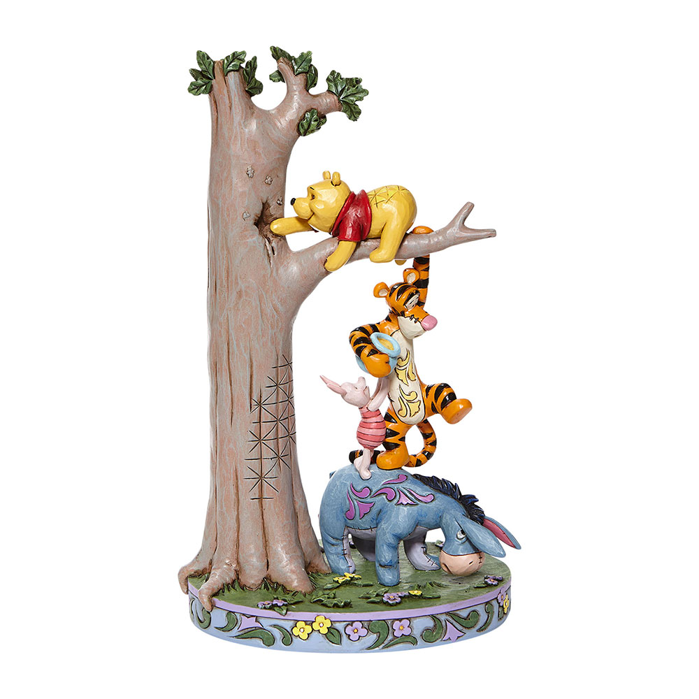 Tree with Pooh and Friends