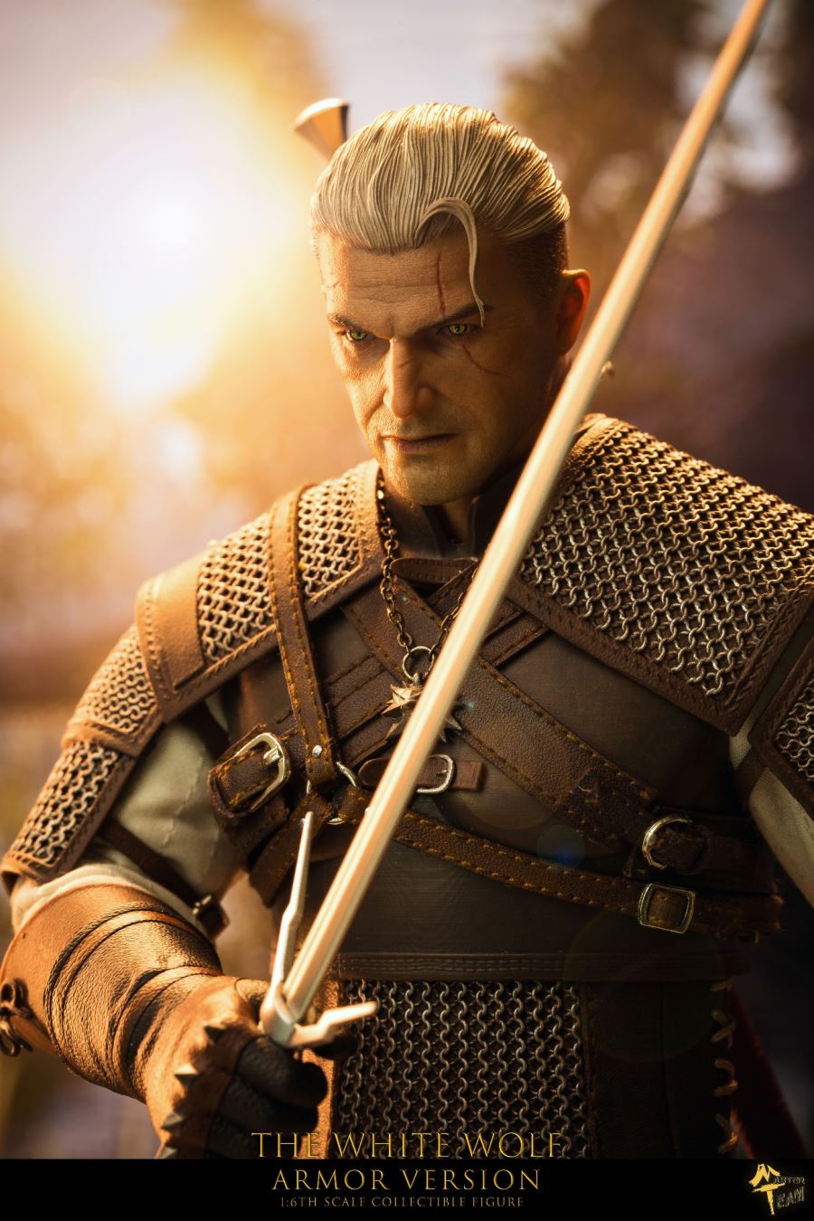 Armored White Wolf 1/6 Figure