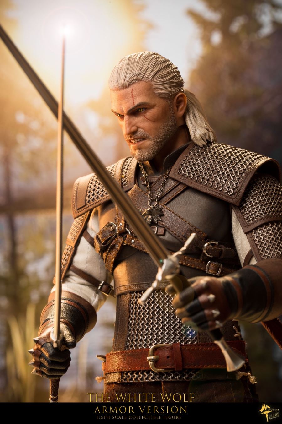 Armored White Wolf 1/6 Figure