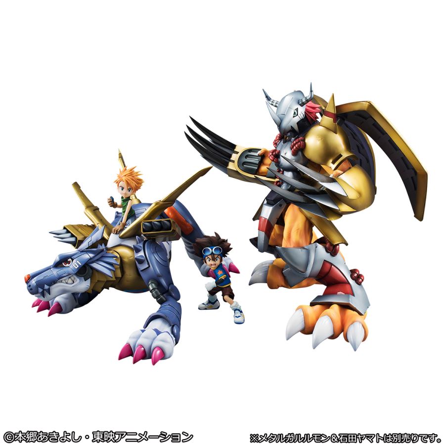 Precious GEM Series Digimon Adventure WarGreymon & Tai Kamiya
