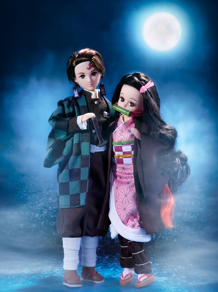 Devil's Blade Tanjiro Kamado x Haruto-kun & Sadako Mameko x Licca-chan
