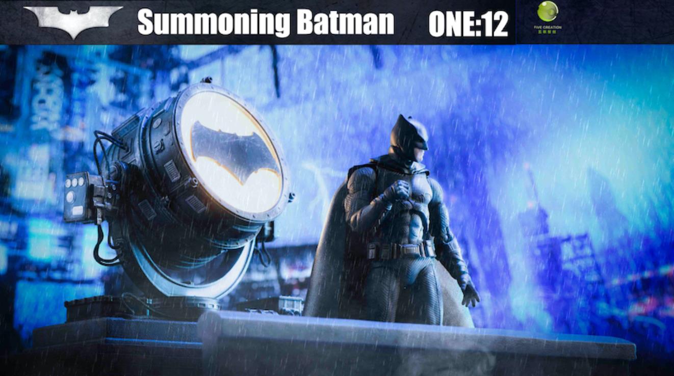 Bat Light Rooftop Scene 1/12