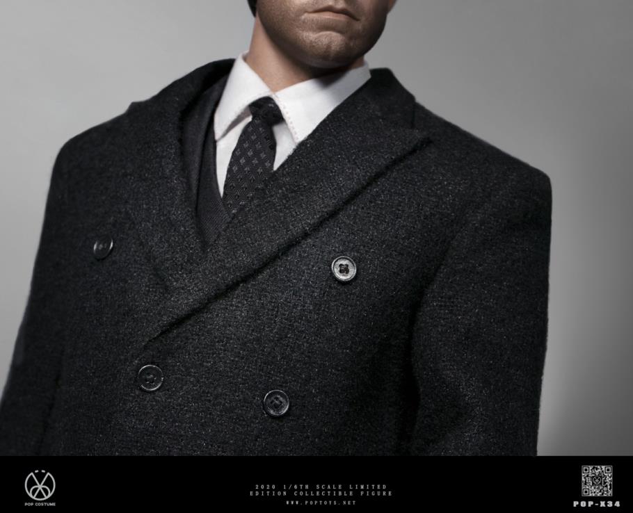 1/6X Series POP-X34 Couture Version Rich gentleman Ben Overcoat suit