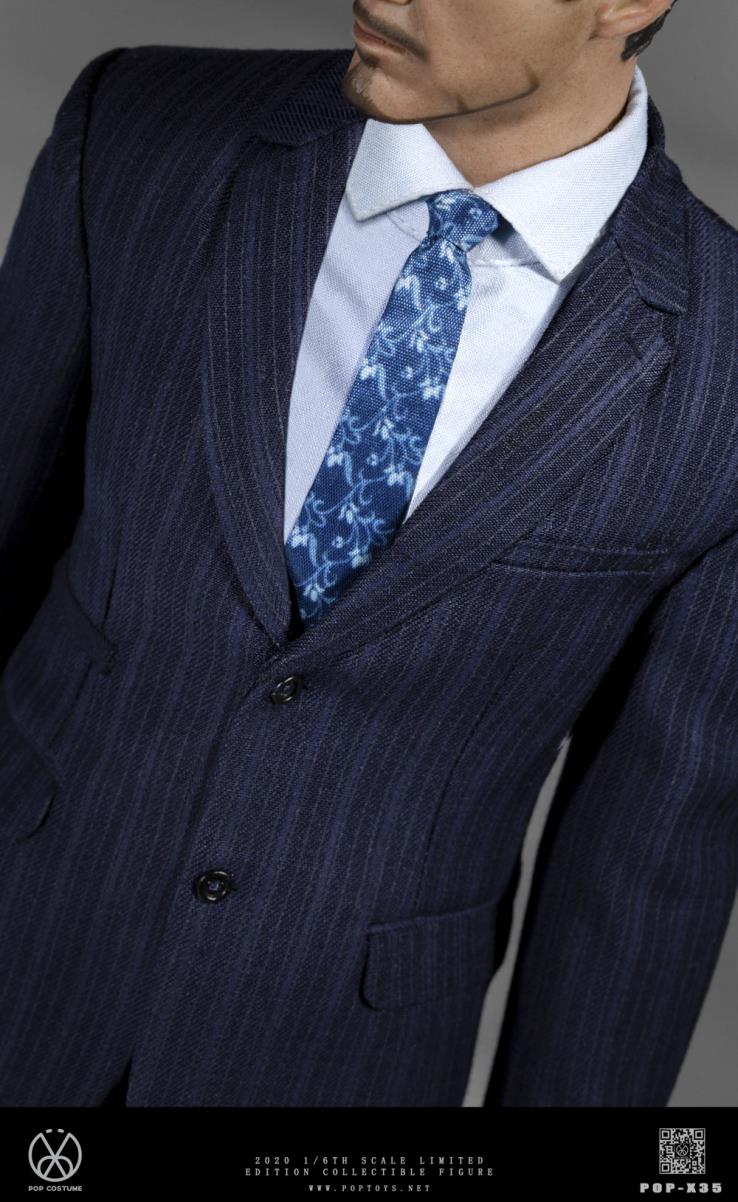 1/6X Series POP-X34 Couture Version Rich gentleman Ben Overcoat suit