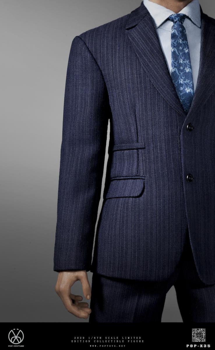 1/6X Series POP-X34 Couture Version Rich gentleman Ben Overcoat suit