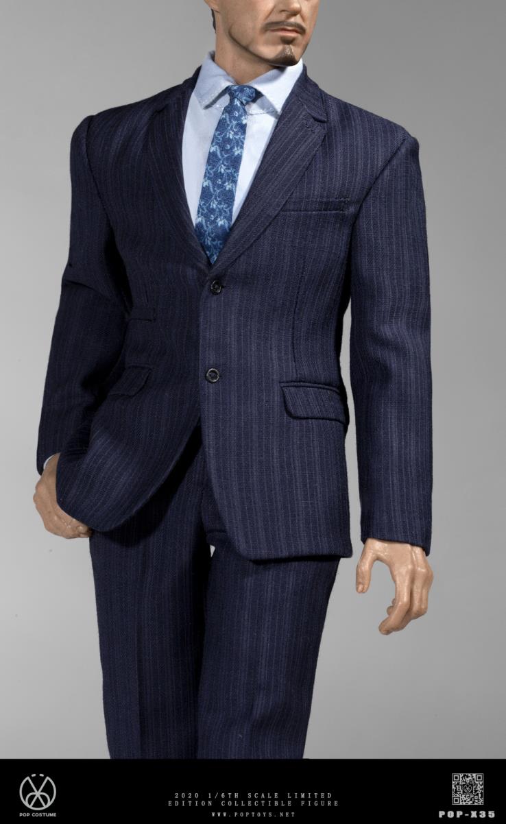 1/6X Series POP-X34 Couture Version Rich gentleman Ben Overcoat suit