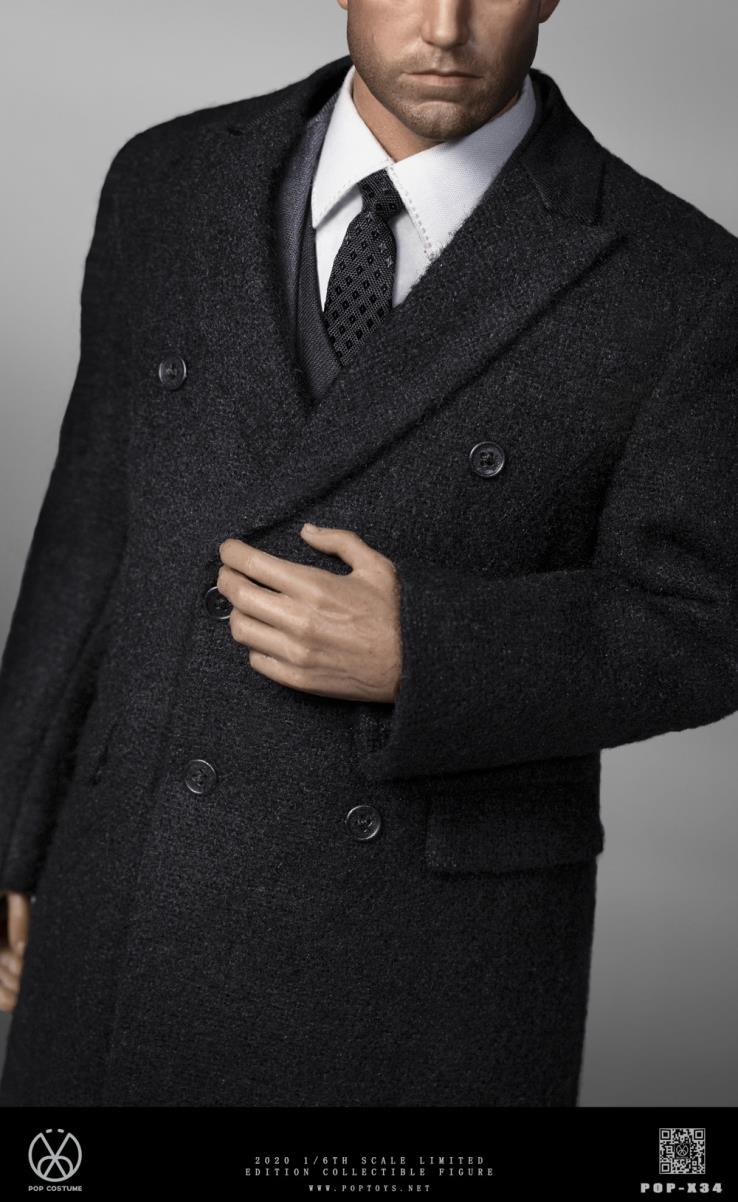 1/6X Series POP-X34 Couture Version Rich gentleman Ben Overcoat suit