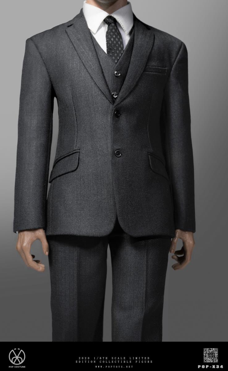 1/6X Series POP-X34 Couture Version Rich gentleman Ben Overcoat suit