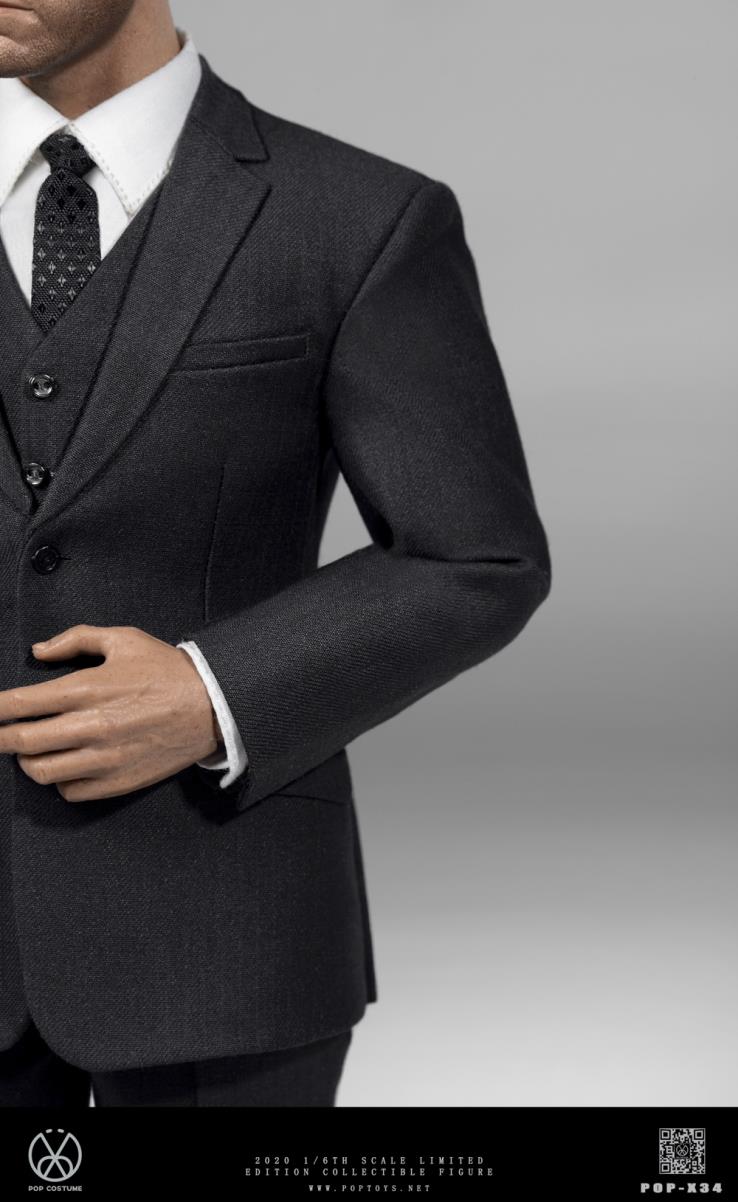 1/6X Series POP-X34 Couture Version Rich gentleman Ben Overcoat suit
