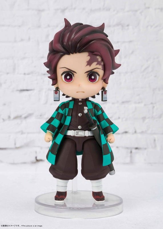 Figuarts mini Tanjiro Kamado, Nezuko Kamado, Zenitsu Agatsuma 3Figure Set (Demon Slayer: Kimetsu no Yaiba)