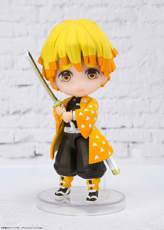 Figuarts mini Tanjiro Kamado, Nezuko Kamado, Zenitsu Agatsuma 3Figure Set (Demon Slayer: Kimetsu no Yaiba)