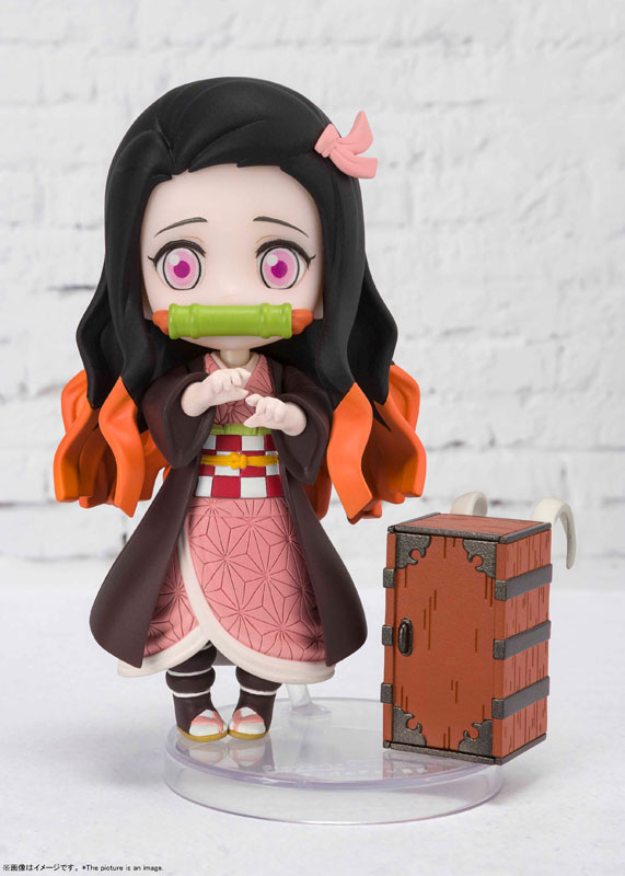Figuarts mini Tanjiro Kamado, Nezuko Kamado, Zenitsu Agatsuma 3Figure Set (Demon Slayer: Kimetsu no Yaiba)