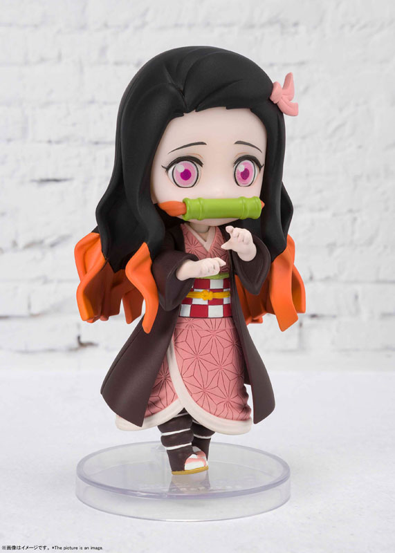 Figuarts mini Tanjiro Kamado, Nezuko Kamado, Zenitsu Agatsuma 3Figure Set (Demon Slayer: Kimetsu no Yaiba)