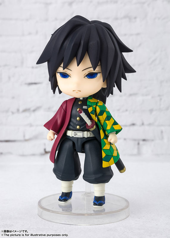 Figuarts mini Shinobu Kocho, Kyojuro Rengoku, Giyu Tomioka 3Figure Set (Demon Slayer: Kimetsu no Yaiba)