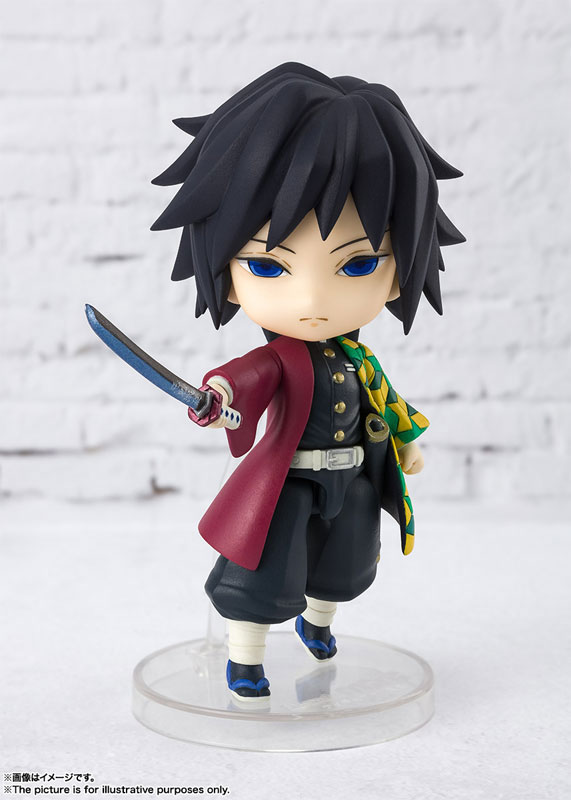 Figuarts mini Shinobu Kocho, Kyojuro Rengoku, Giyu Tomioka 3Figure Set (Demon Slayer: Kimetsu no Yaiba)