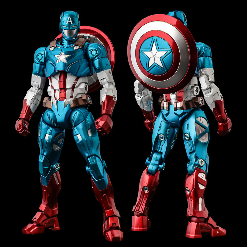Fighting Armor Captain America Action Figure