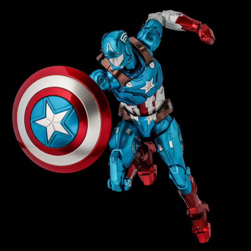 Fighting Armor Captain America Action Figure
