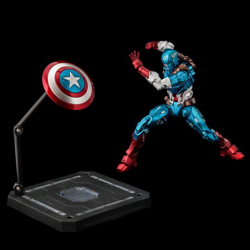 Fighting Armor Captain America Action Figure