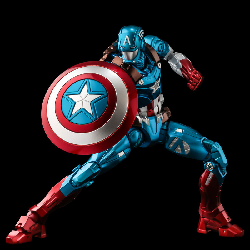 Fighting Armor Captain America Action Figure