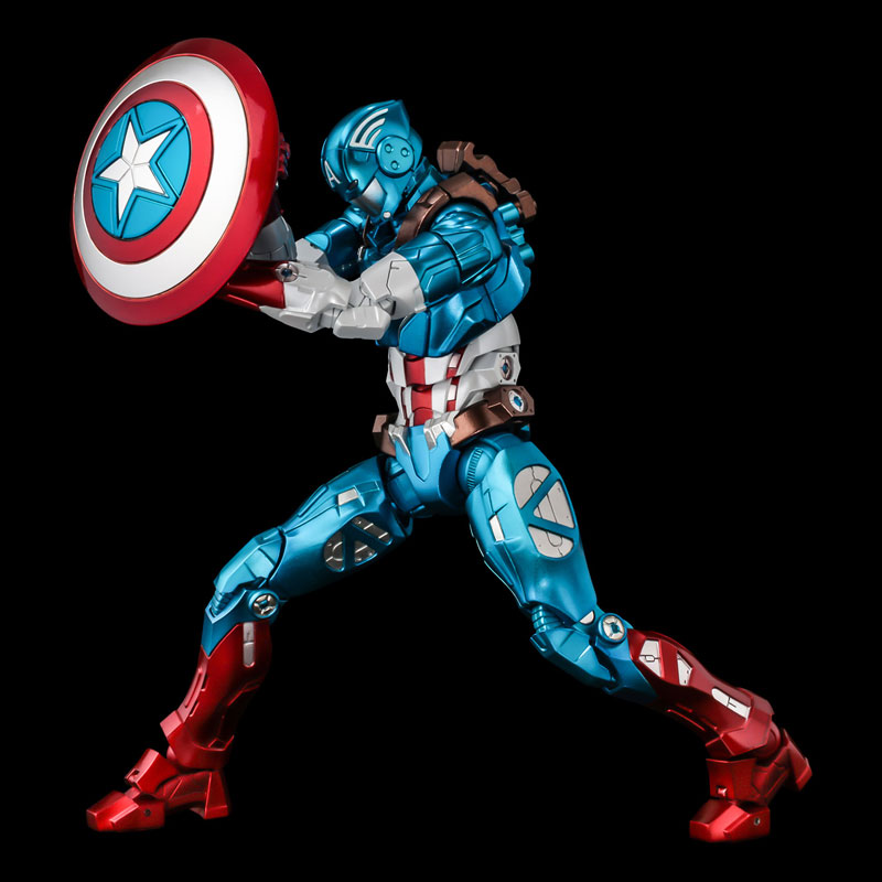 Fighting Armor Captain America Action Figure
