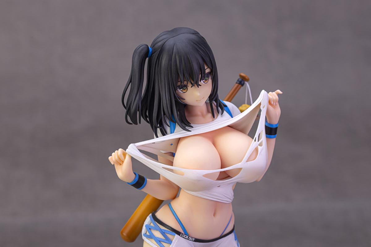 Baseball Girl illustration by Mataro -Light Blue Ver.- 1/6
