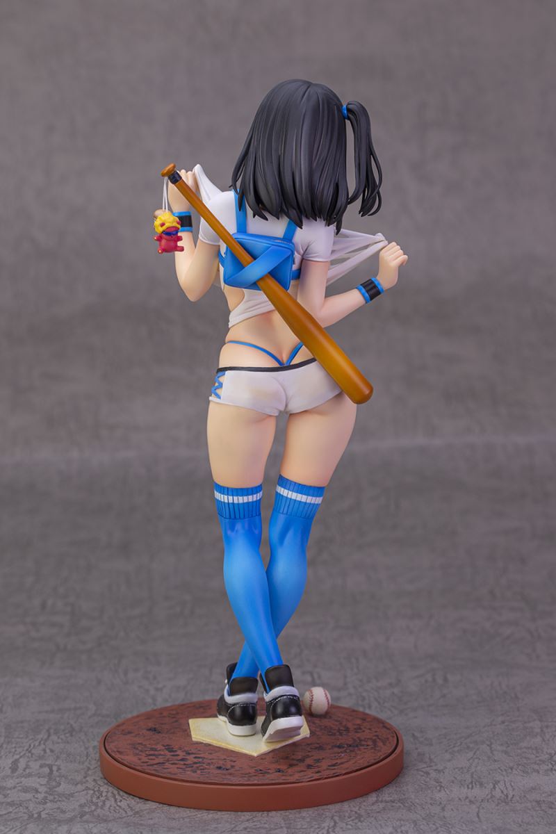 Baseball Girl illustration by Mataro -Light Blue Ver.- 1/6