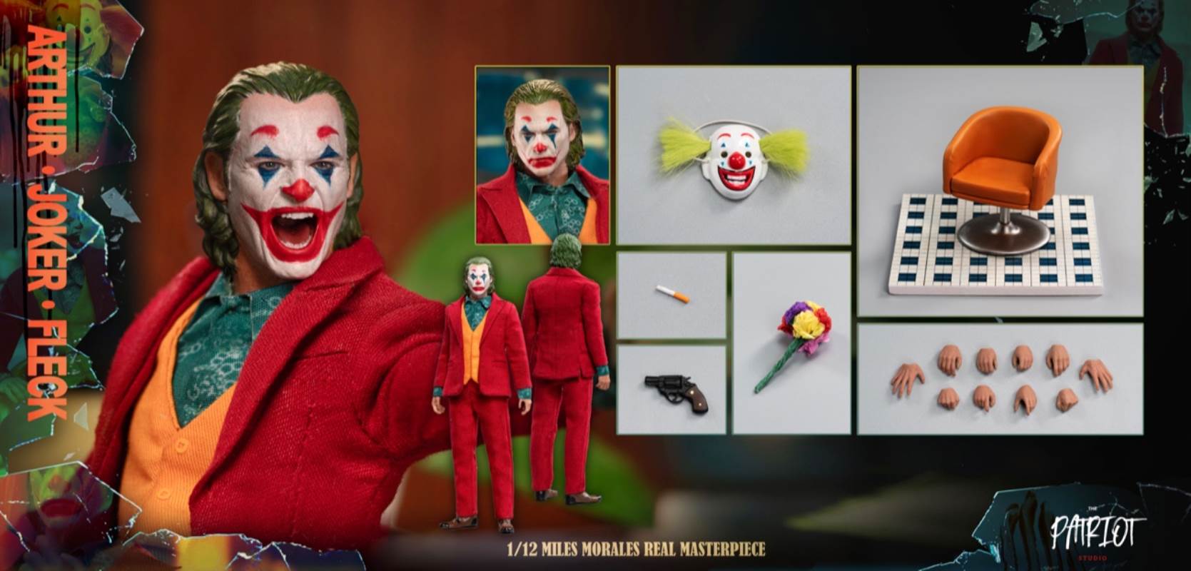Arthur Joker Frank Action Figure 1/12