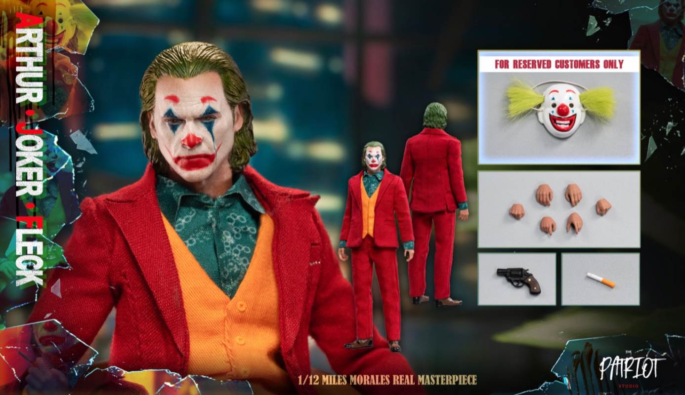 Arthur Joker Frank Action Figure 1/12