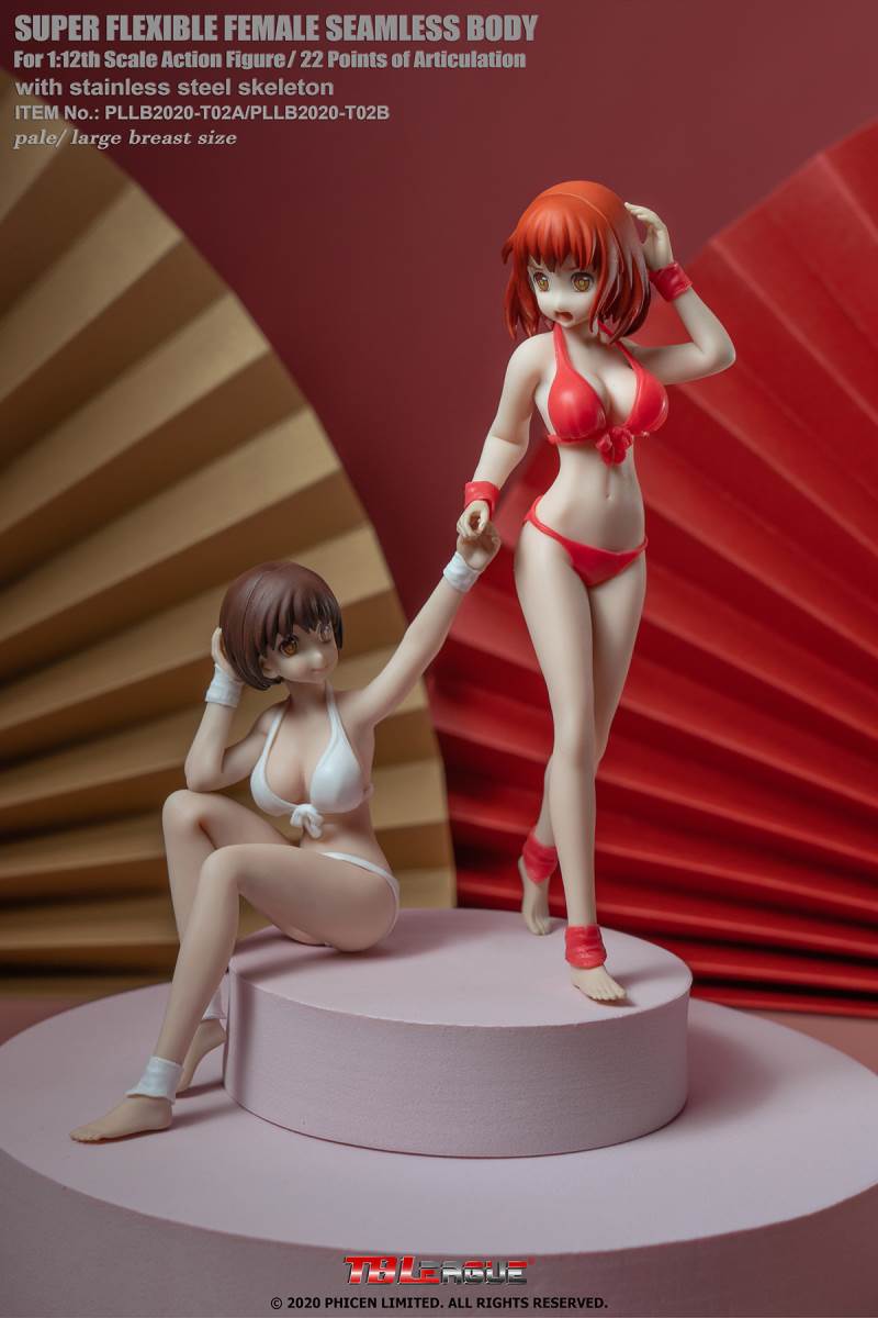 Plump anime female body 1/2 (#PLLB2020-T02A/B)
