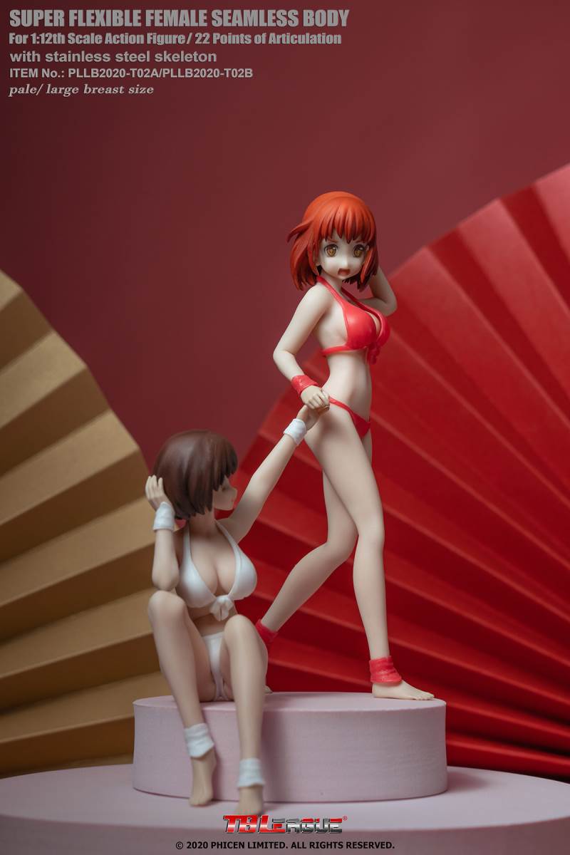 Plump anime female body 1/2 (#PLLB2020-T02A/B)