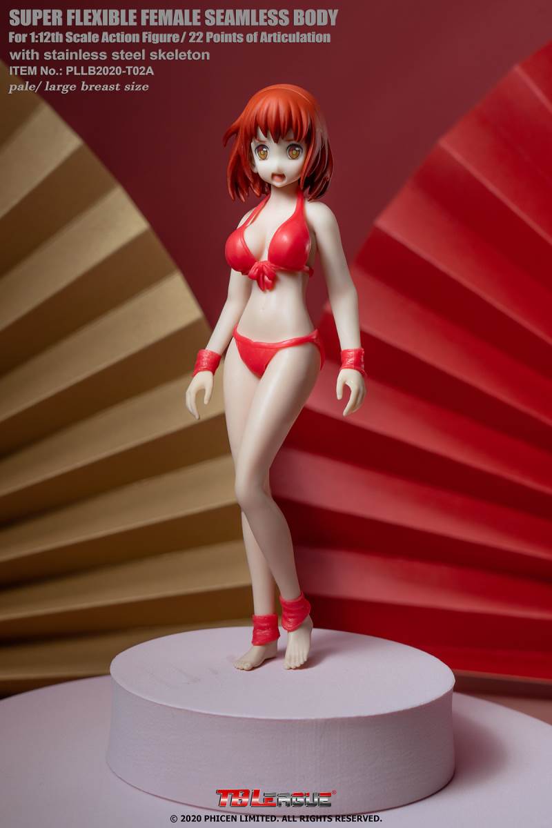 Plump anime female body 1/2 (#PLLB2020-T02A/B)