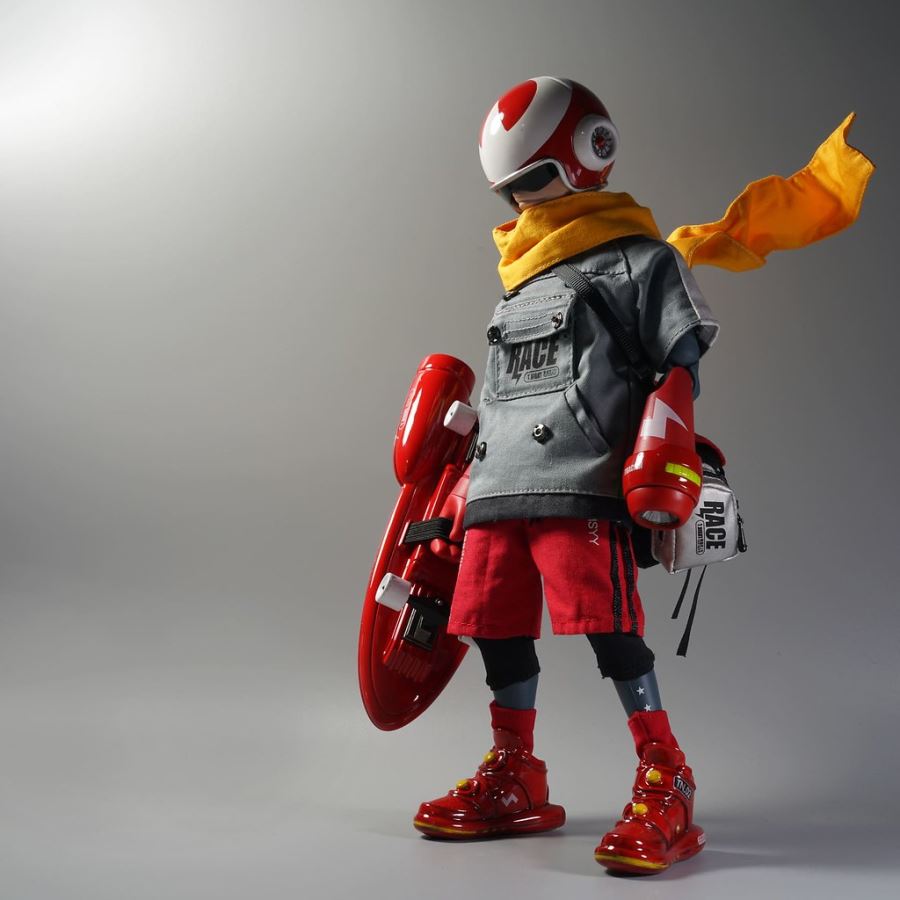 Street Mask Rock Gaki TRACK NIGHT-2 1/6 Collectible Figure