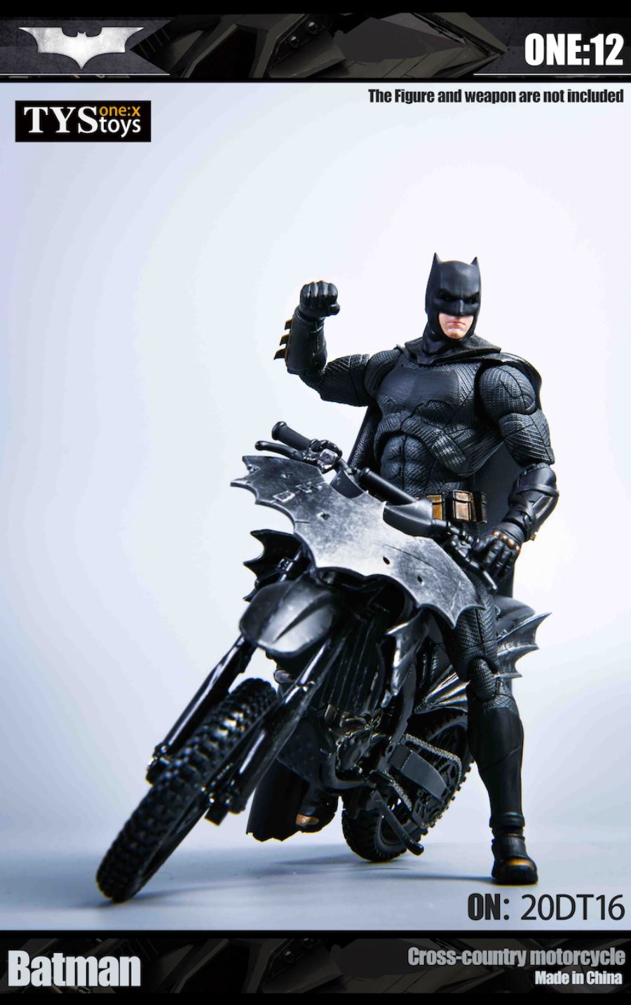 Batman off-road motorcycle 1/12