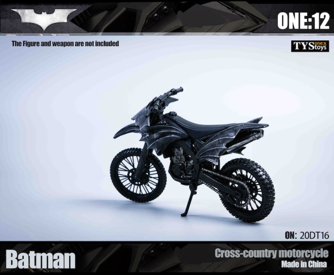 Batman off-road motorcycle 1/12