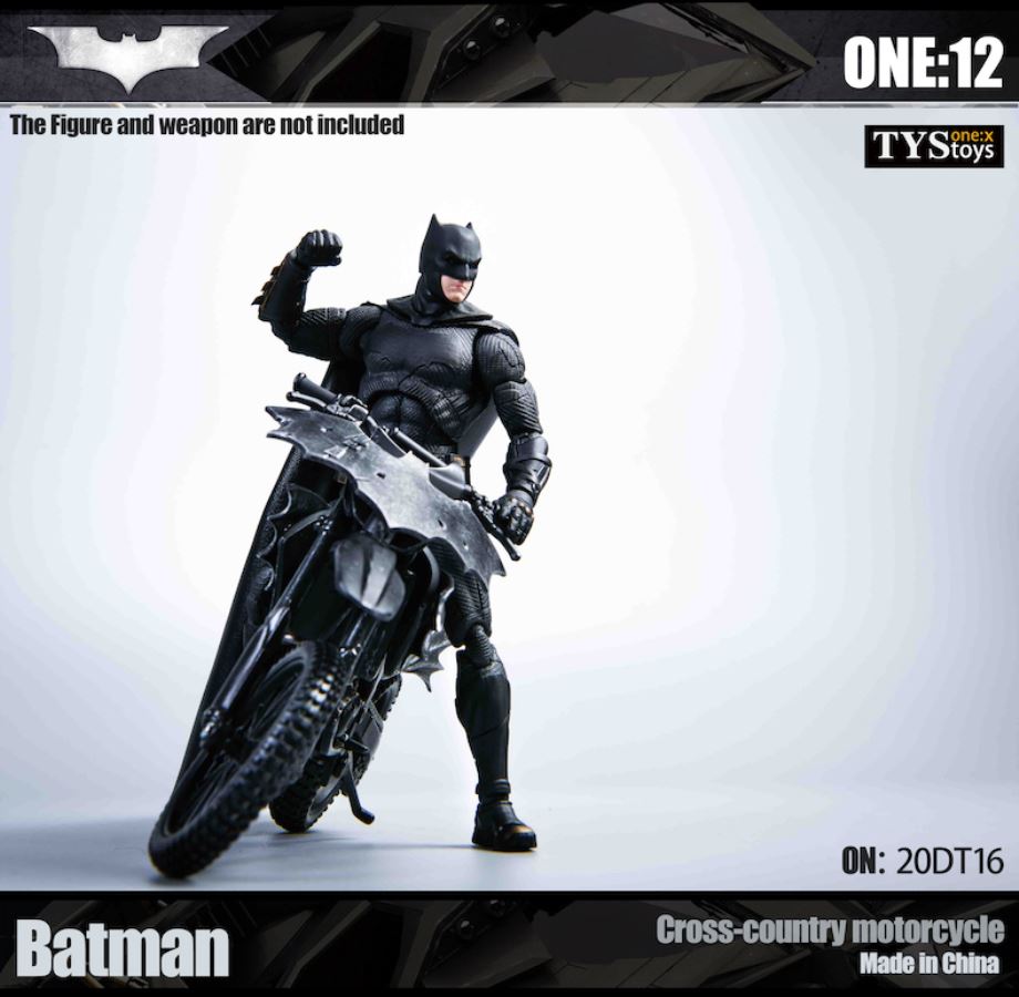 Batman off-road motorcycle 1/12