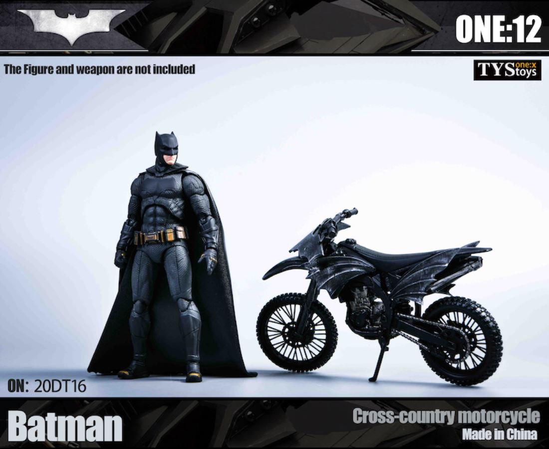Batman off-road motorcycle 1/12