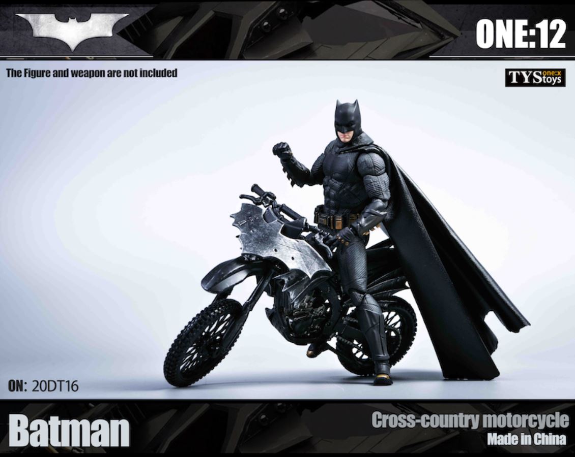 Batman off-road motorcycle 1/12