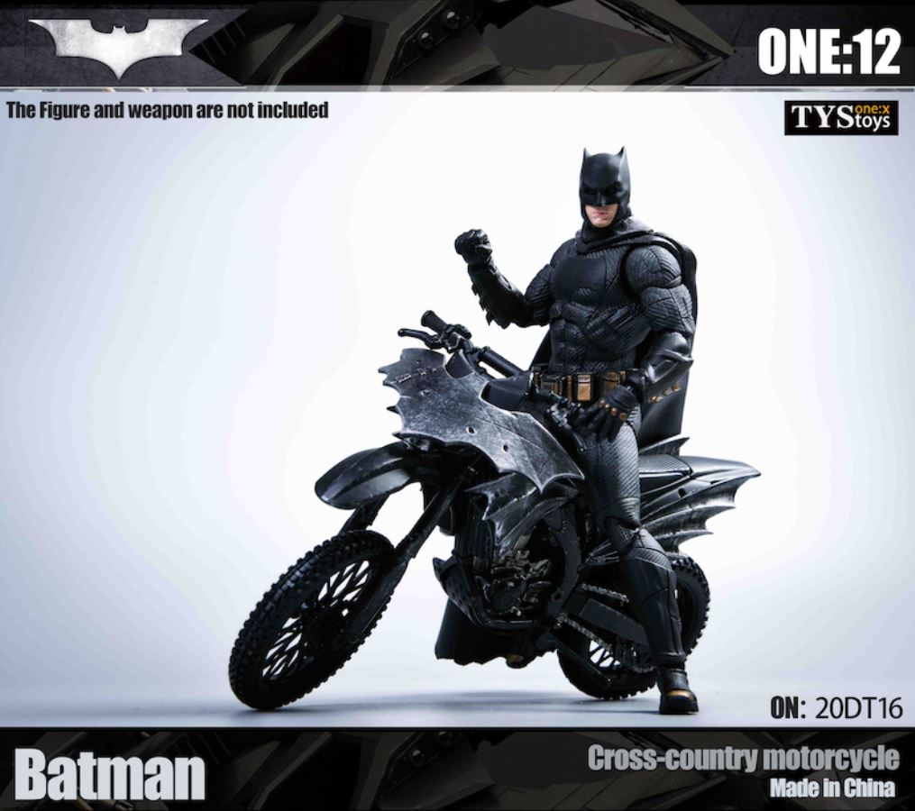 Batman off-road motorcycle 1/12