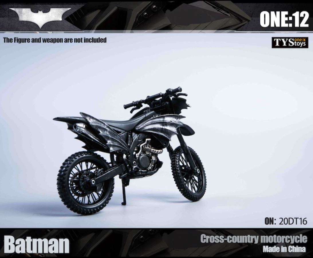 Batman off-road motorcycle 1/12