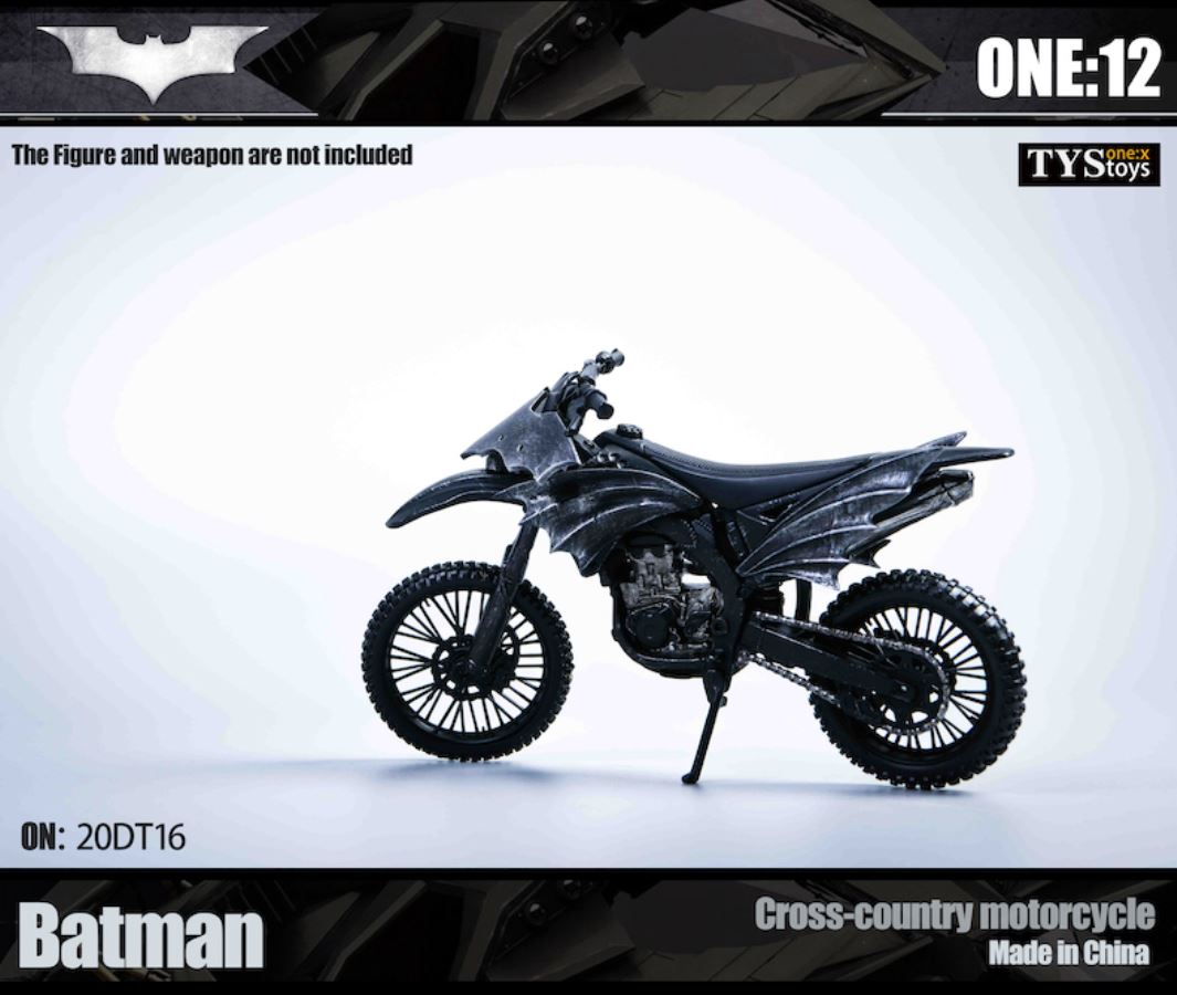 Batman off-road motorcycle 1/12