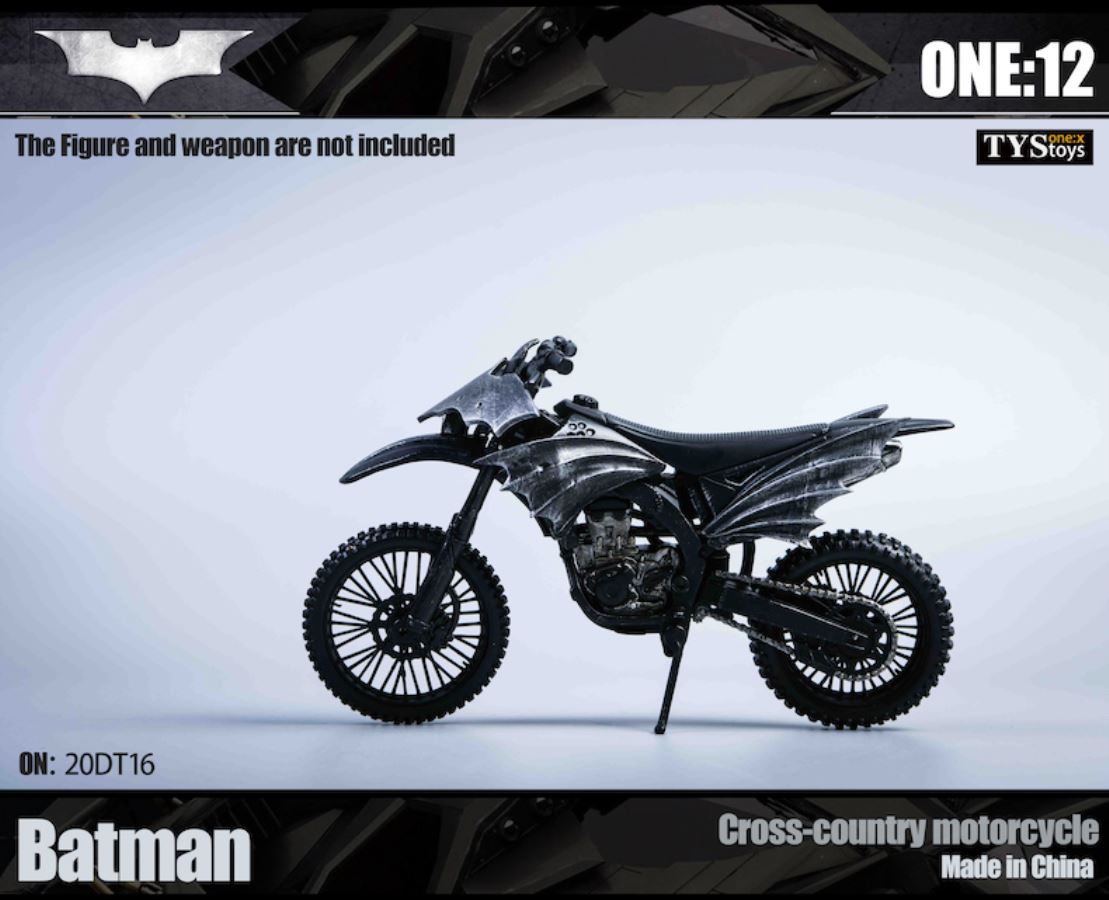 Batman off-road motorcycle 1/12