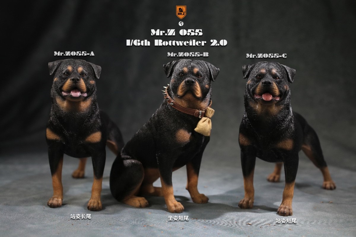 1/6 Imitation Animal No. 54 - Rottweiler
