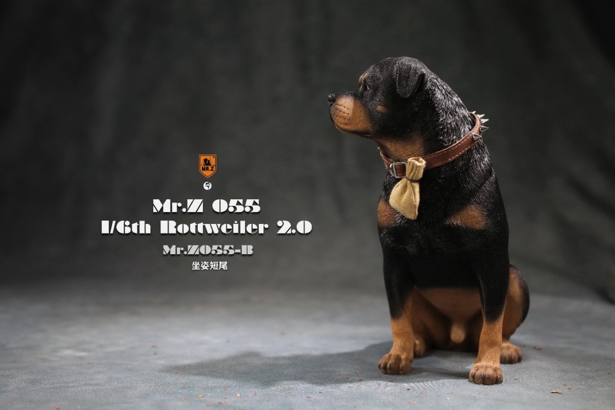 1/6 Imitation Animal No. 54 - Rottweiler