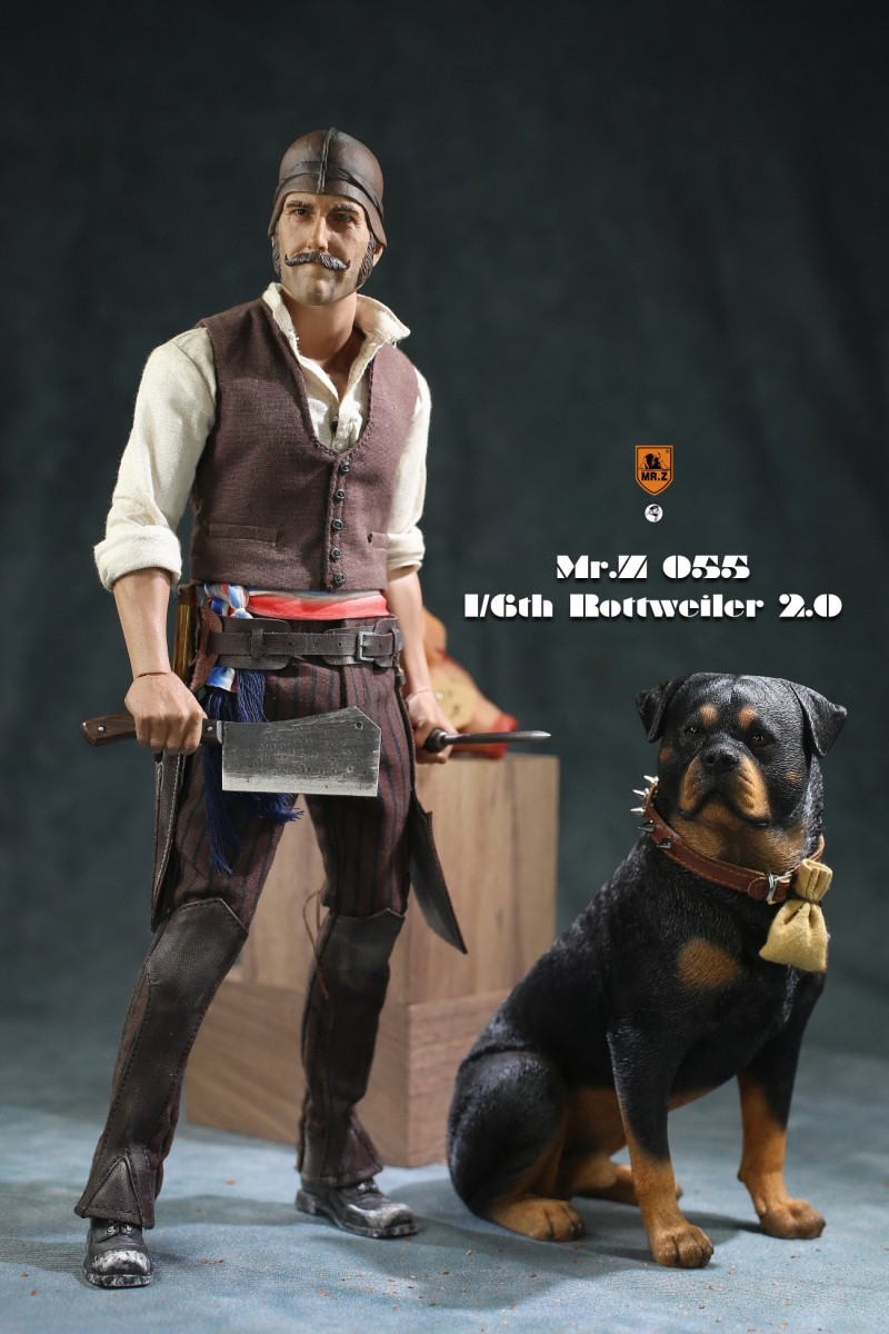 1/6 Imitation Animal No. 54 - Rottweiler